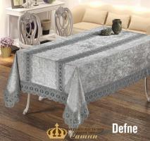 Скатерть Велюр Maison Royale 160x300 Defne Grey