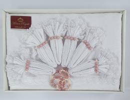 Скатерть KDK Set Maison Royale 160x220+8 psc White
