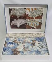 Скатерть Sagol с кружевом 160x220 V