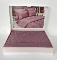 Постільна білизна Maison D'or сатин бамбук 200х220 Pearl Linens Lilac