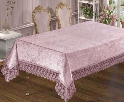Скатерть Велюр Maison Royale 160x260 Antik Powder