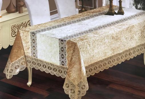 Скатерть Велюр Maison Royale 160x260 Defne V2