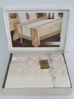 Скатерть Велюр Maison Royale 160x260 Defne V2