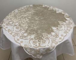 Квадрат Велюр Maison Royale 100x100 Maral 1 Cappucino