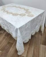 Скатерть Велюр Acme Tekstil 160x220 Dongu Krem PVS