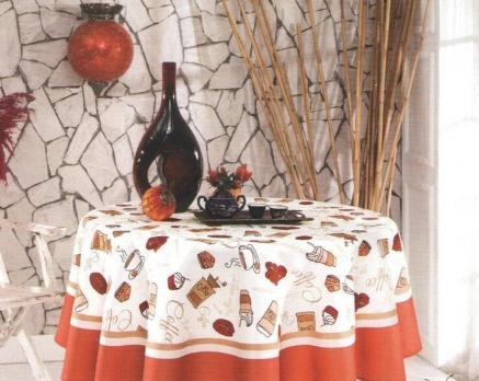 Скатерть Maison D'or 160Q Coffe 0011 Orange