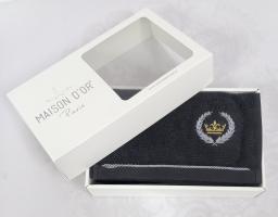 Полотенца Maison D'or 4шт Pierre Loti Antracite