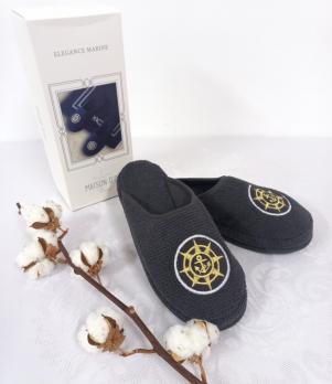Тапочки Maison D'or Eligance Marin Slipper Anthracite