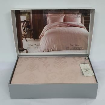 Постельное белье Maison D'or сатин жаккард 260х240 King Size Mirabella Rose