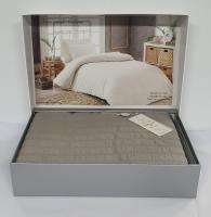 Постельное белье Maison D'or сатин жатка 200х220 New Camile Cotton L.Grey