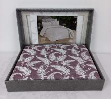 Покрывало My Bed Soft Serie 240x260 с наволочками Elit Bordo
