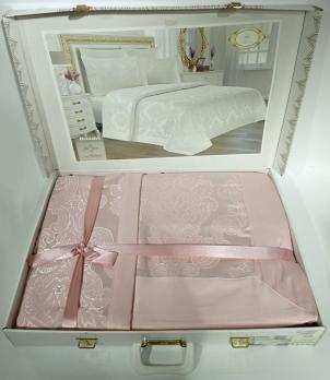 Покривало Cotton Area 240x260 з наволочками Damaks