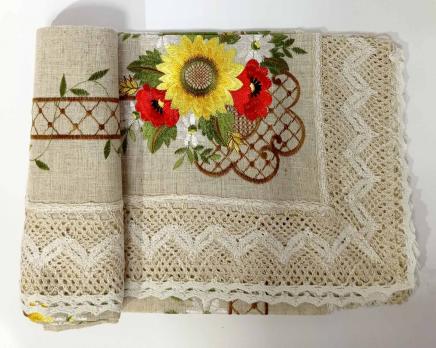 Скатертина Decor&Art 110х160 Flowers Model 2