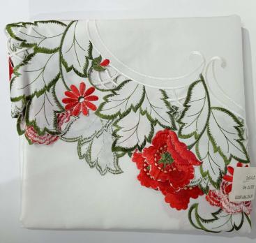 Скатертина Decor&Art D 180 Flowers Model 1