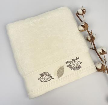 Полотенце 70x140 Micro Cotton De Lux Кремовый