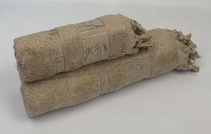 Набор бамбуковых полотенец Cottonize 2шт cod306 Бежевый