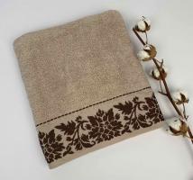 Полотенце Cottonize 70х140 cod105 Бежевый