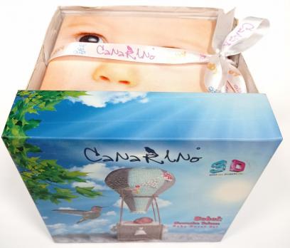 Постельное белье Canarino 3D ранфорс 100x150 см Heaven