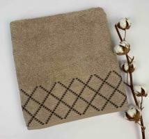 Рушник Cottonize 70х140 cod141 Бежевий