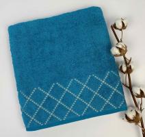 Рушник Cottonize 70х140 cod141 Блакитний