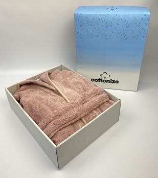 Халат Cottonize cod703 Розовый L в коробке