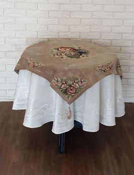 Скатертина квадратна велюрова 95х95 St 139 V2