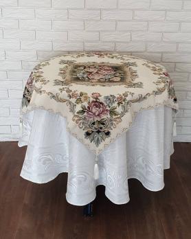 Скатертина квадратна велюрова 95х95 St 125 V1