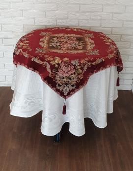 Скатертина квадратна велюрова 95х95 St 125 V4