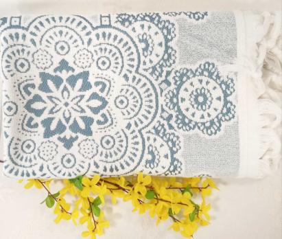 Рушник Saheser 70х140 White-Blue