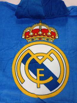 Полотенце-пончо махровое Real Madrid