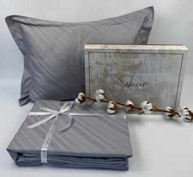 Постільна білизна Saheser Jacquard Vip Satin 200X220 Venita Gri