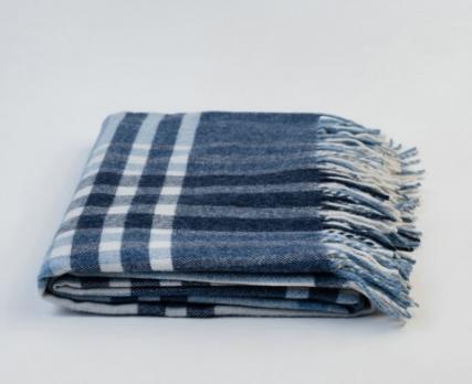 Плед Lanavitta "Wool Mix" 140х200 кл. синий
