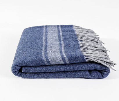 Плед Lanavitta "Wool Mix" 140х200 синий
