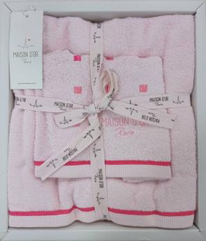 Полотенца Maison D'or 3шт Candy Pink Rosa