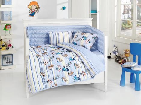 Постельное белье Belenay 100х170 Sevimliler Mavi