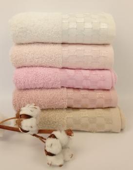 Полотенце Lara Soft 50х90 Colors Satranc