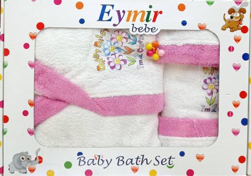 Набор для малышей Eymir Bebe Daisy Daisy White-Pink
