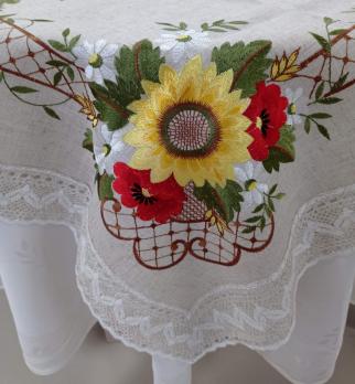 Скатерть Гипюр 110х160 Linen YM123057А