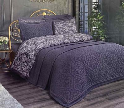 Набір Покривало + постіль Maison D'or Pinella 260x260 Antrasit