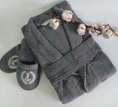 Халат мужской Maison D'or Michel Sailing Grey XL