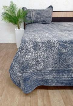 Покривало Jusco 180x260 з наволочкою Anthracite