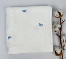 Полотенце Maison D'or Butterflies 50x100 White/Blue
