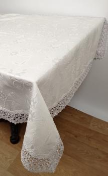 Скатерть Dan Li 120х150 DY678 White