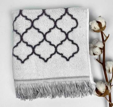 Полотенце Maison D'or Lorenza 50х100 Grey-White