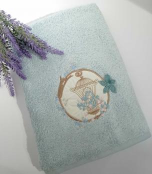 Рушник Sikel 70х140 Birds Blue