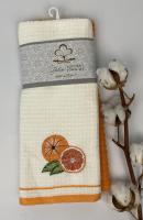 Набор кухонных полотенец 2 шт Cottonize Orange