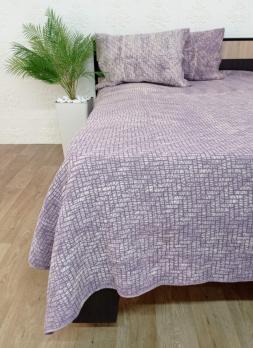 Покрывало Jusco 230x250 с наволочкой Purple