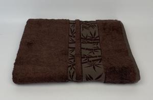 Полотенце Maison D'or Bamboo Jacquard 85x150 Chocolate
