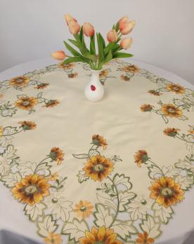 Скатертина квадратна 85х85 SunFlower Krem