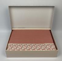 Постільна білизна Maison D'or ранфорс Melany 200х220 Rosa